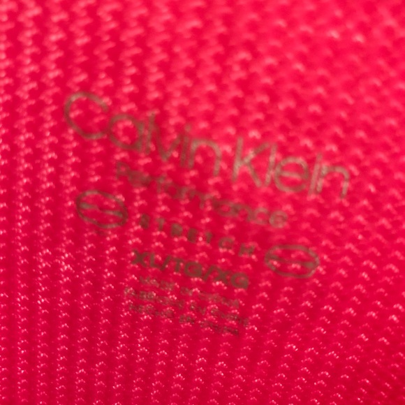 Pink Calvin Klein Workout Shirt - Picture 2 of 2